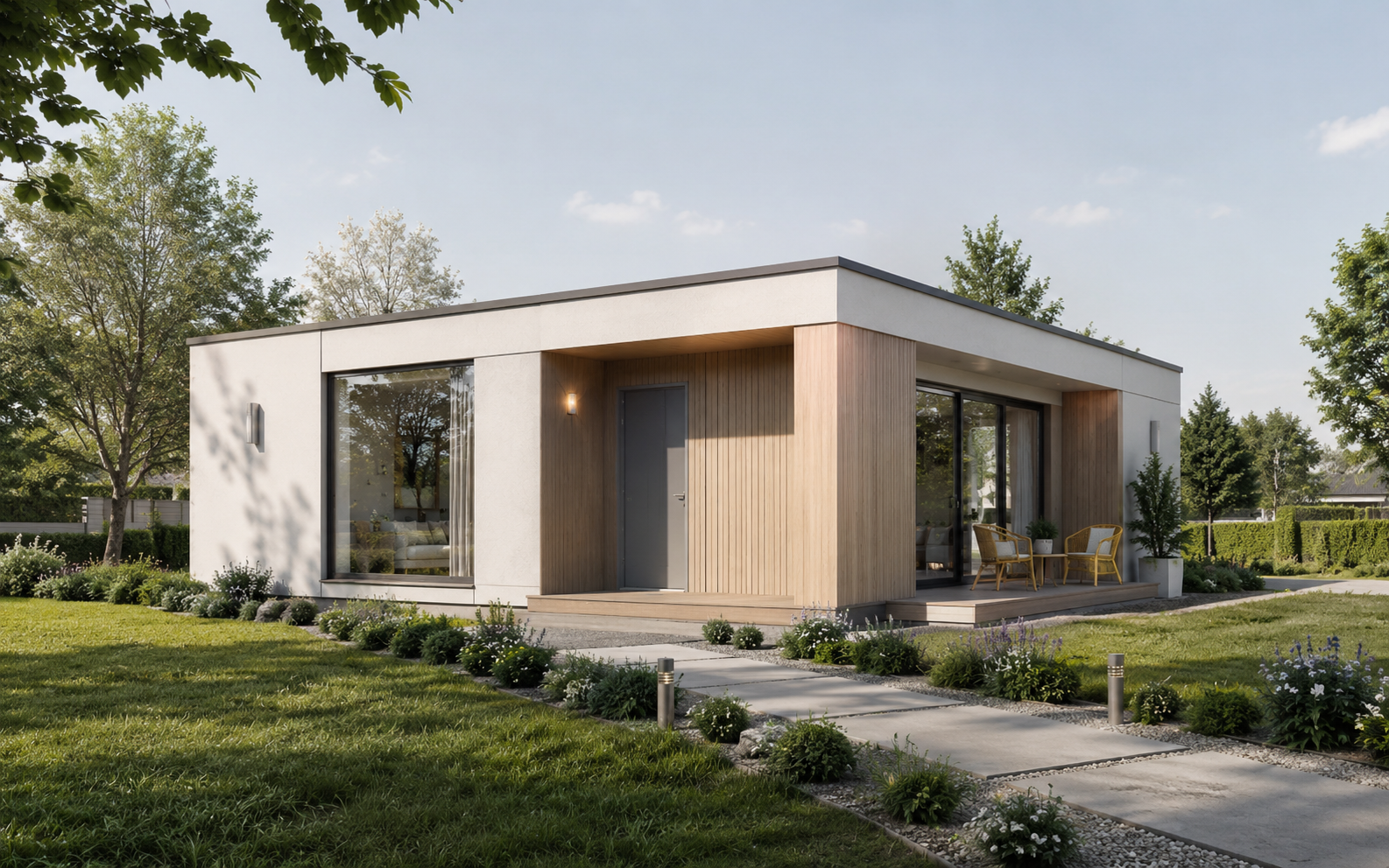 Проект смарт-дома 45 м²