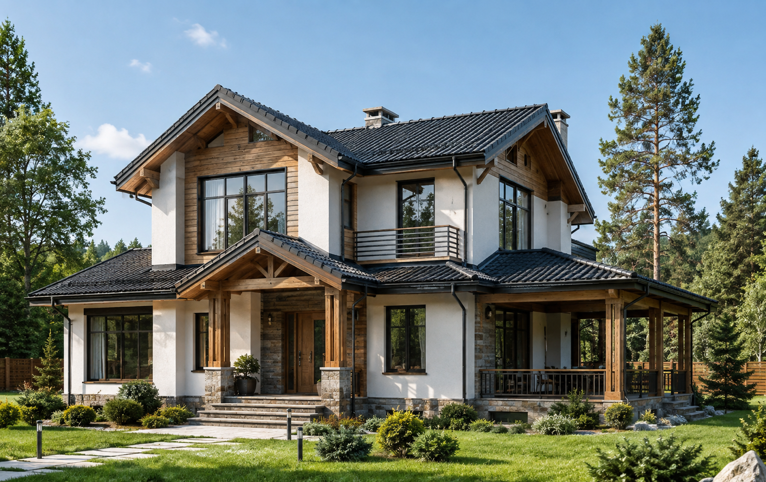 Проект семейный 180 м²