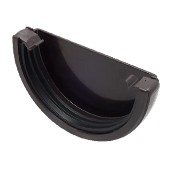 Заглушка желоба универсальная FINEBER RAL 8017 (20шт/уп)