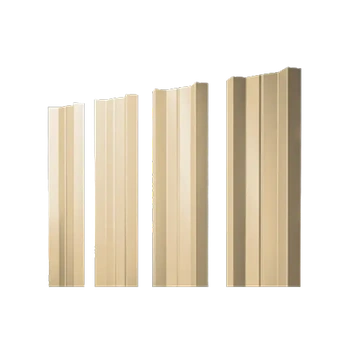 Штакетник М-образный  А 0,4 PE RAL 1014 1,6 м