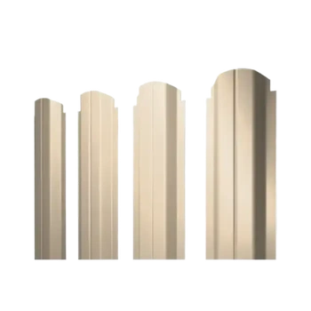 Штакетник П-образный 0,45  PE  RAL 1015