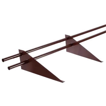 Снегозадержатель BORGE 3м, RAL 9003