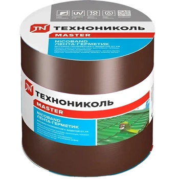 NICOBAND Самоклеящаяся герметизирующая лента, цвет коричневый, длина 3 м., ширина 15 см