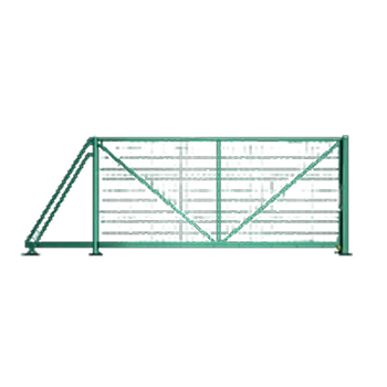 Ворота Profi 2,03x4,5м зеленый RAL 6005 (2+2,5)