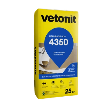 Наливной пол финишный Weber Vetonit 4350 ( 25 кг)