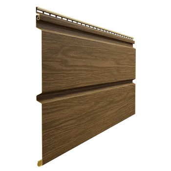Сайдинг Монреаль Брус D6S Docke LUX Миндаль, 3600*300 мм