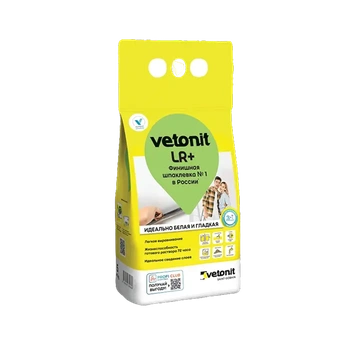 Шпаклёвка полимерная финишная Vetonit LR+, 5 кг