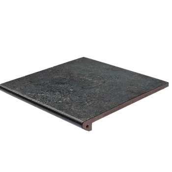 Ступень фронтальная Exagres Metallica Basalt, Peldano Flor. 330x330x12