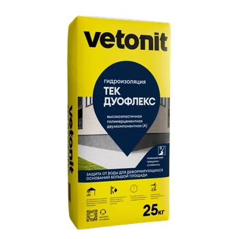 Гидроизоляция Ветонит Teк ДуоФлекс А, 25 кг