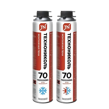 Пена монтажная  профессиональная ТехноНИКОЛЬ PROF 70,всесезонная  12*1020 гр.