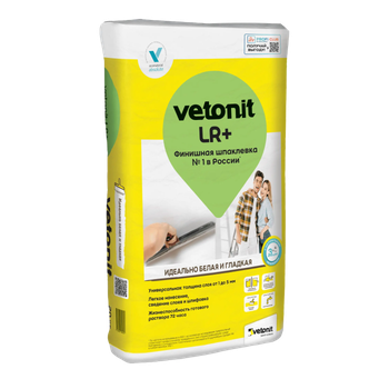 Шпаклёвка полимерная финишная Vetonit LR+, 20 кг