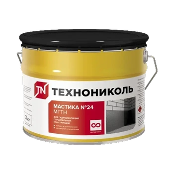 Мастика битумная ТехноНИКОЛЬ МГТН № 24, 3 кг/ шт