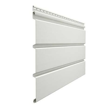 Docke Софит сплошной 3м х 1шт, серия PREMIUM Пломбир, площадь 0,92 м2, виниловые сайдинг панели для кровли, подшивка крыши