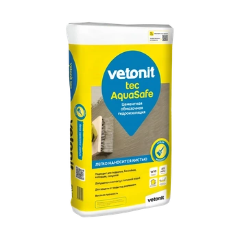 Гидроизоляция Vetonit тек АкваСейф 20 кг