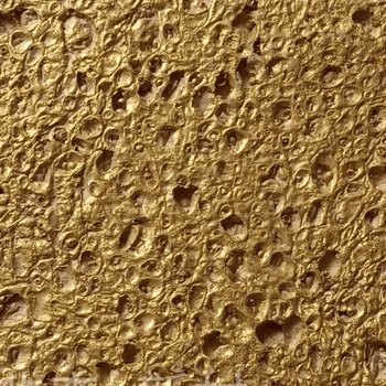 Гибкая керамика Foamed Aluminium Alloy Board (2400x600, golden), м²