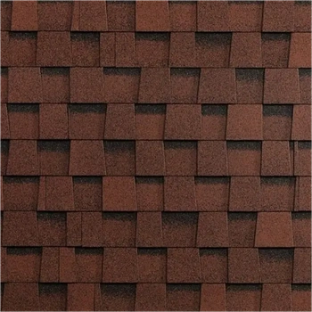 Гибкая черепица SHINGLAS Фазенда красный, 2,6 м2