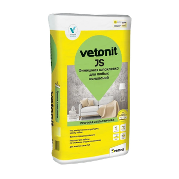 Шпатлевка финишная Weber Vetonit  JS,(20 кг)