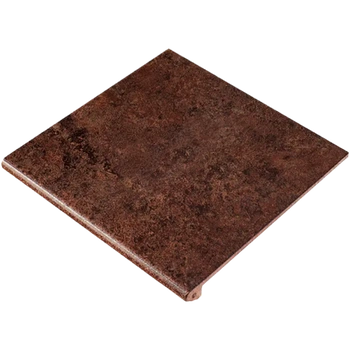 Ступень фронтальная Exagres Metallica Cherry, Peldano Flor. 330x330x12